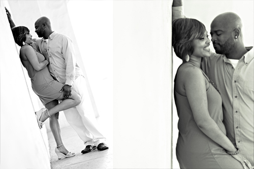 San Diego Engagement Photo at Mission Beach Park